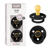 BIBS pacifier colour collection black provides timeless soothing for newborn calm