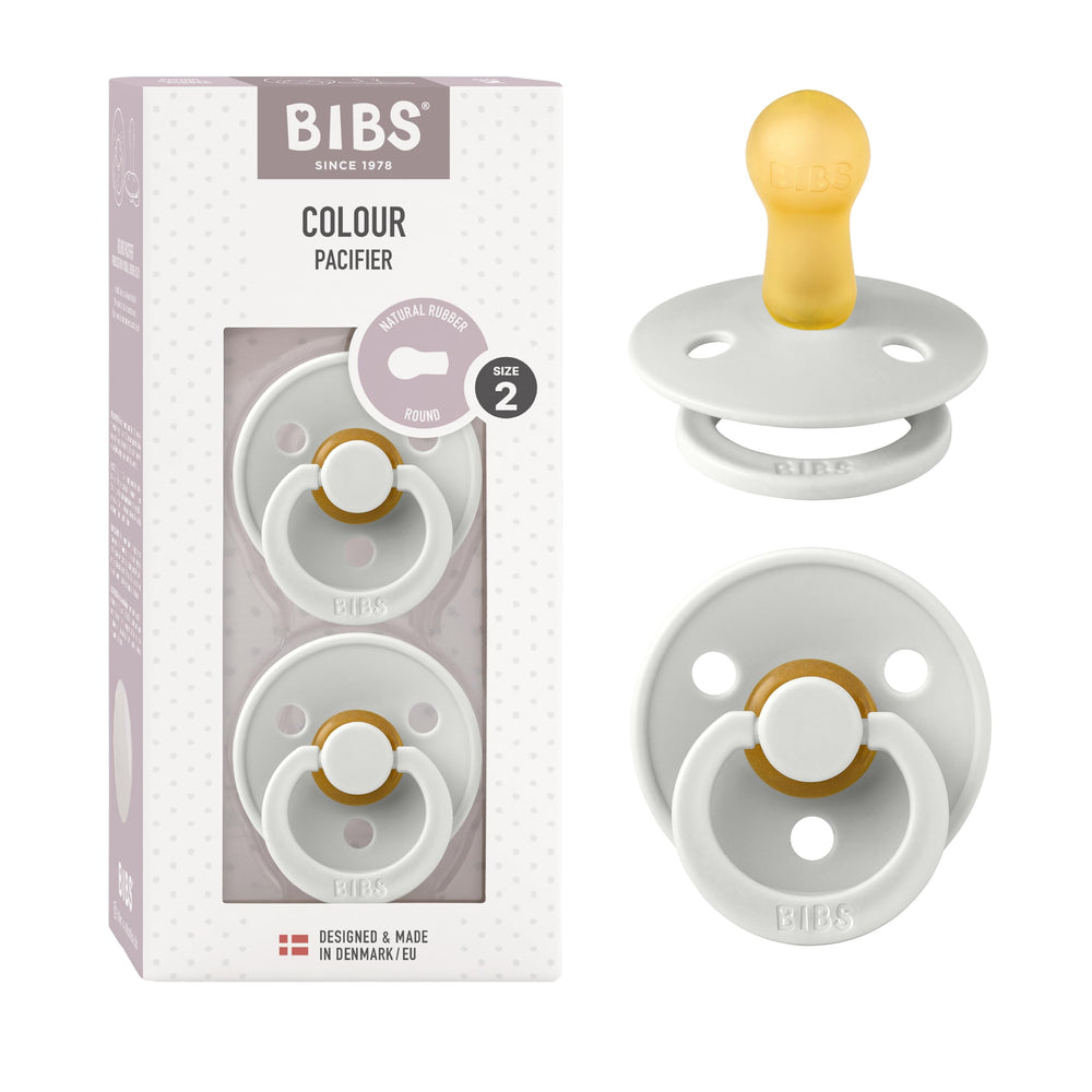 BIBS pacifier haze pack-2 soothing natural rubber for calm self-soothing