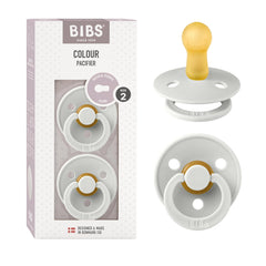 BIBS pacifier haze pack-2 soothing natural rubber for calm self-soothing