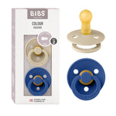 BIBS pacifier vanilla cornflower set of 2 offers soothing comfort with a classic Danish design