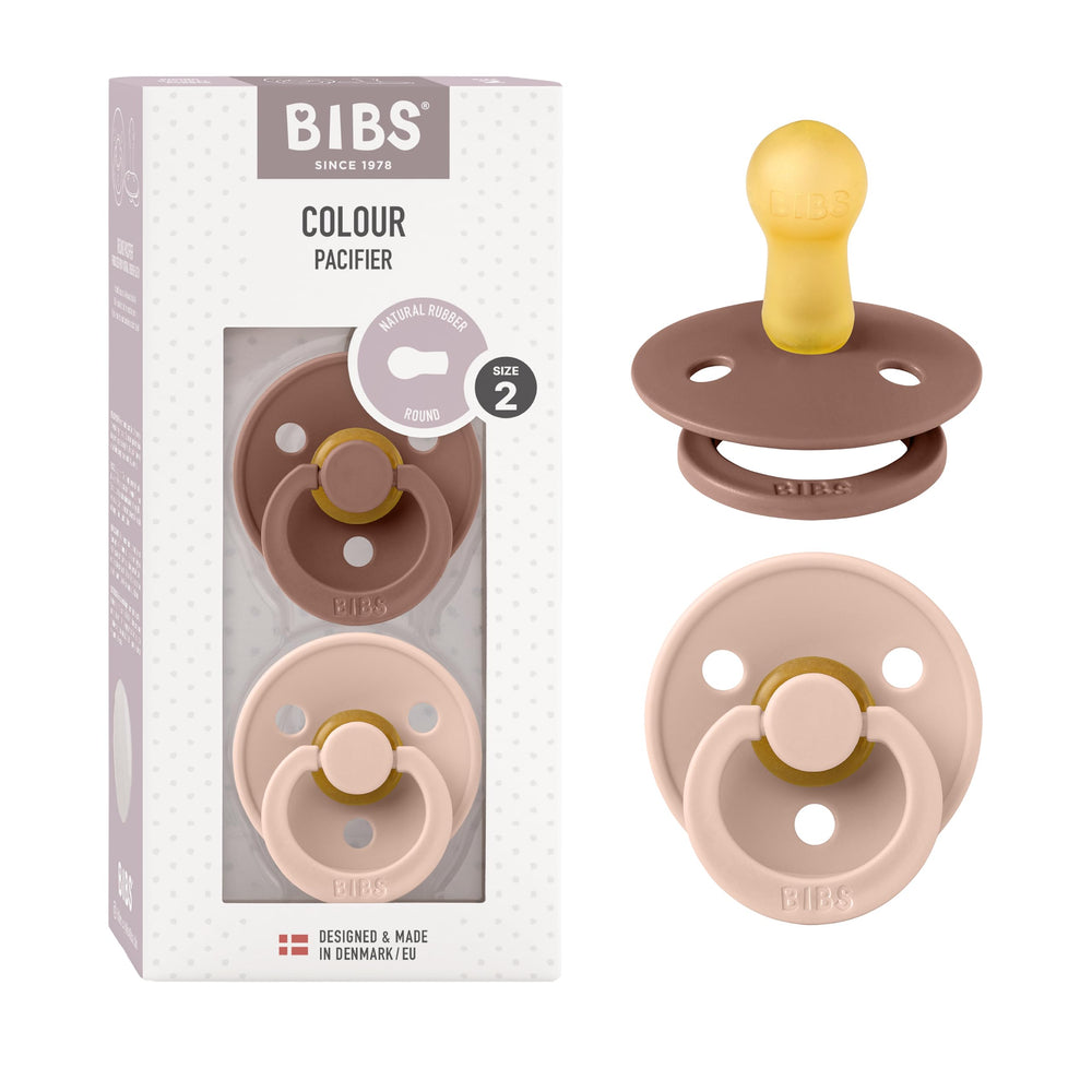 BIBS pacifiers Woodchuck close-up showing soothing design and premium feel