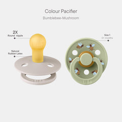 BIBS Studio Soother 2-Pack pack shot shows two pacifiers for easy rotation