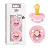 BIBS pacifiers colour collection packaging shows premium Danish design and gift-ready presentation.