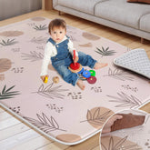 BICESTE 74x50 playpen mat foam provides a large safe play area for babies.