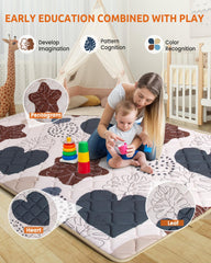 BICESTE foldable playmat for indoor outdoor use easy to transport