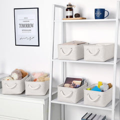 Bidtakay shelf-organization basket showing versatile utility for home and closet.