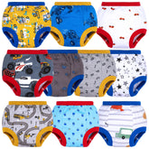 BIG ELEPHANT toddler potty-training pants pack front view for transitional underwear.