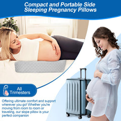 BiKontrun wedge pillow breathable fabric keeps skin cool.