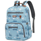 Billiton Mashi diaper bag backpack close-up of waterproof fabric for everyday use