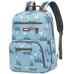 Billiton Mashi diaper bag backpack close-up of waterproof fabric for everyday use