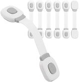 BillyBath cabinet locks packaged for quick, no-drill safety in the home