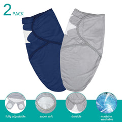 Biloban baby swaddle closeup of ultra-soft cotton fabric for peaceful naps.