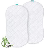 Biloban bassinet protector universal fit demonstrates waterproof protection and soft breathable surface