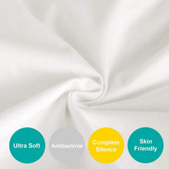 Biloban bassinet sheet ready for easy care and machine washing