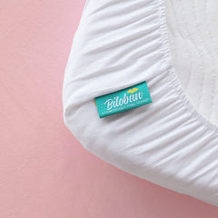 Biloban bassinet sheets snug fit elastic skirt fit a universal cradle securely
