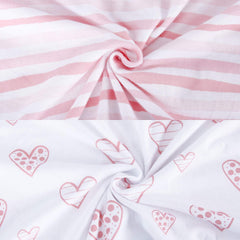 Biloban bassinet sheets two-pack for INFANS bassinet offering breathable cotton comfort
