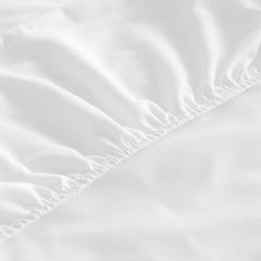 Biloban white cover fitting 32x16x4 contoured pads ensures snug protection.