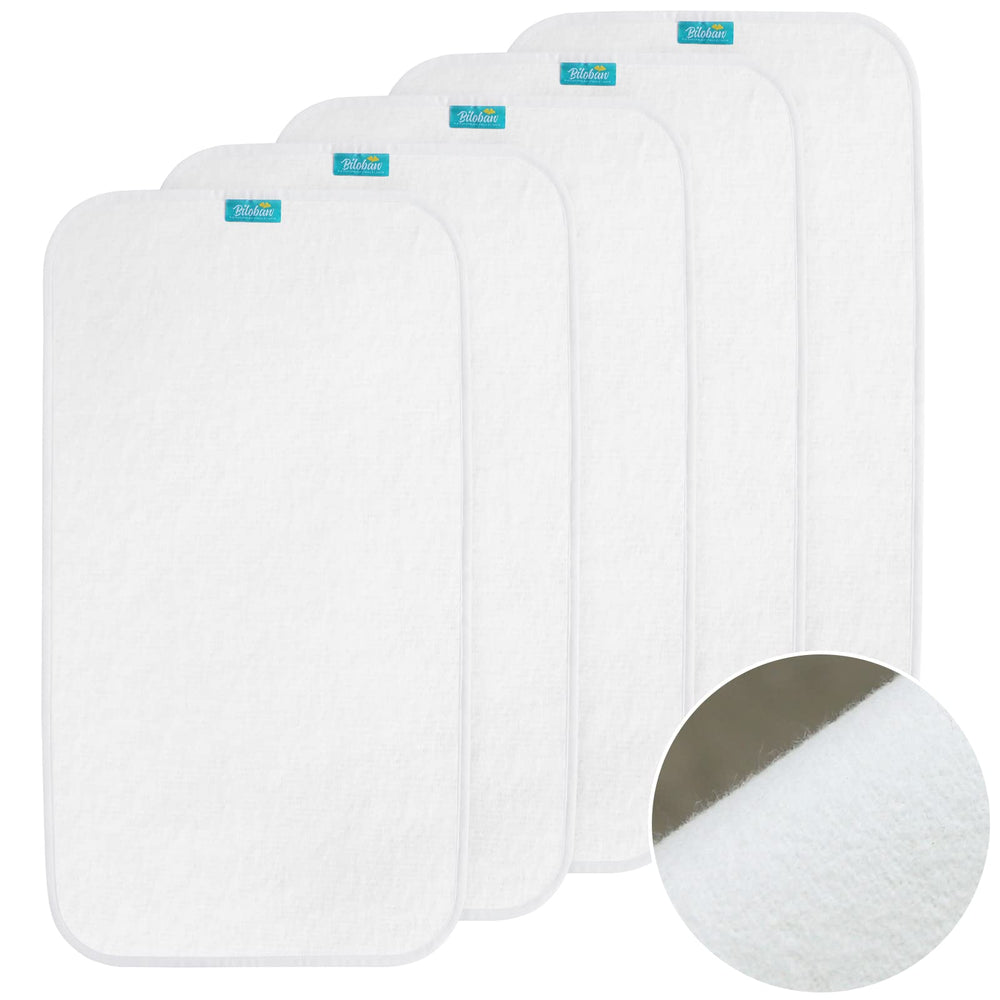 Biloban changing pad liner 28x15 coverage keeps mess contained during changes.