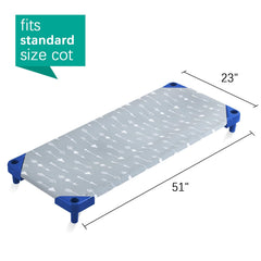 Biloban cot sheet microfiber texture closeup highlighting softness