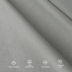 Biloban crib sheets with elastic band securing to crib mattress