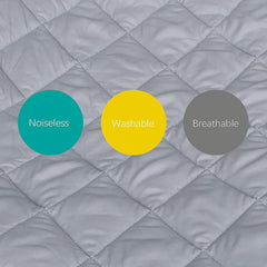 Biloban elastic edges secure fit for quick changes and stable setup.