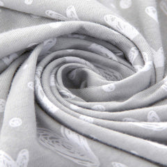 Biloban envelope-closure pillowcase closeup, easy to change without zipper snag risk.