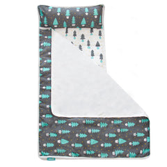 Biloban nap mat with pillow and blanket included for built-in comfort