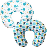 Biloban nursing pillow cover with soft fabric for baby-friendly comfort