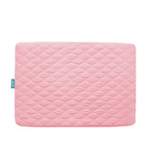 Biloban quilted fabric closeup highlights ultra-soft touch for baby's comfort