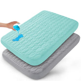 Biloban pack and play sheets quilted outer closeup for gentle, cozy baby sleep surface