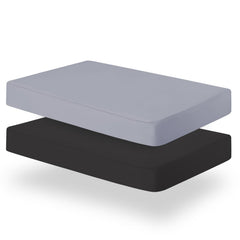 Biloban pack-n-play sheet fitted on Graco mattress for secure playtime.