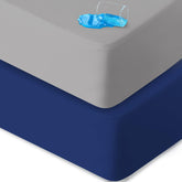 Biloban pack‑and‑play sheets assembled for a secure fit and mattress protection