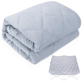 Biloban Regalo My Cot sheet folded, travel-ready compact design for easy packing.