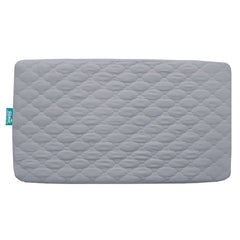 Biloban soft microfiber surface feels gentle on baby skin during naps.