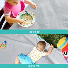Biloban Splat Mat portable travel design folds easily for on-the-go use