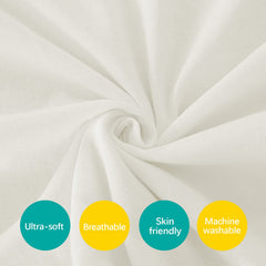 Biloban toddler pillowcase cream envelope closure design for easy on-off and kid-friendly use
