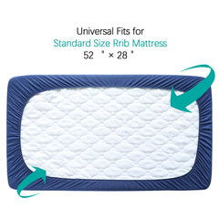 Biloban TPU backing layer blocks spills while staying breathable for baby’s comfort.