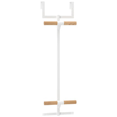 Bimiti backpack over-the-door hanger assembly demonstrates easy setup for clutter-free space.