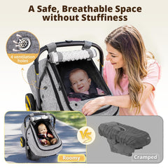 Bioby universal-fit strap ensures secure, snug installation across different seats
