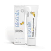 BioGaia Baby Probiotic Ointment tub closeup showing creamy texture for gentle skin hydration.