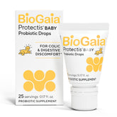 BioGaia Protectis Baby Drops bottle with dropper for gentle newborn tummy comfort
