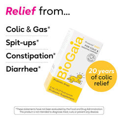 BioGaia Protectis drops close-up of dosing dropper for precise infant use.