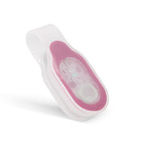 BirkinHOME Rechargeable Nurse Light pink with a strong magnet for hands-free illumination.