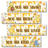 BirtDerr Winnie spider wall decor wooden prints add playful nursery charm.