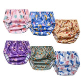 BISENKID 6-pack waterproof pants for toddlers leak protection during potty training