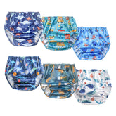 BISENKID waterproof potty cover with elastic waist, helps prevent leaks for toddlers.