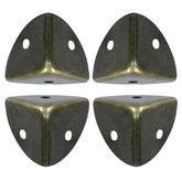 Bivethoi bronze box corner protector close-up, right-angle guard for furniture protection and style