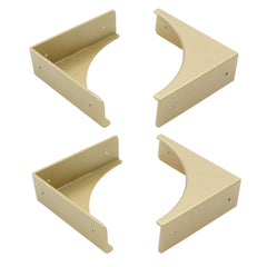 Bivethoi bronze box corner protector screws included for quick, secure cabinet corner protection.