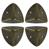 Bivethoi bronze corner protector 1.6in close-up for durable furniture protection.