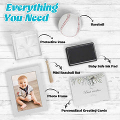 Bixinyo baby baseball and bat set frames memories in a playful display.